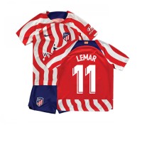 Dres Atletico Madrid Thomas Lemar #11 Domaci za djecu 2022-23 Kratak Rukav (+ kratke hlače)